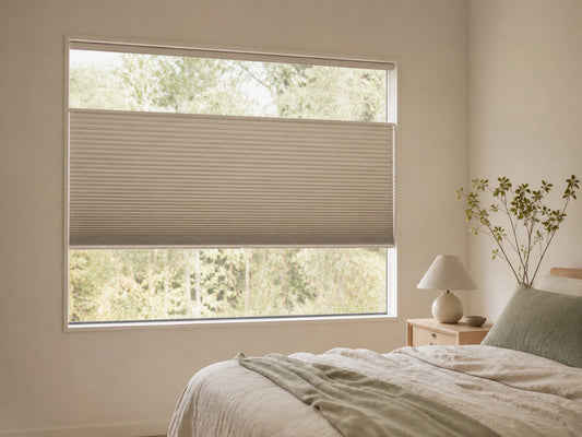 Made-to-measure honeycomb shades