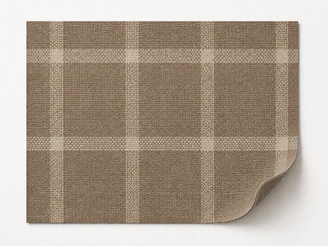 Woodland check material colour