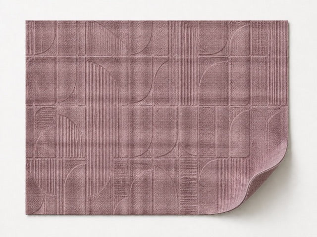 Geometry mauve material colour