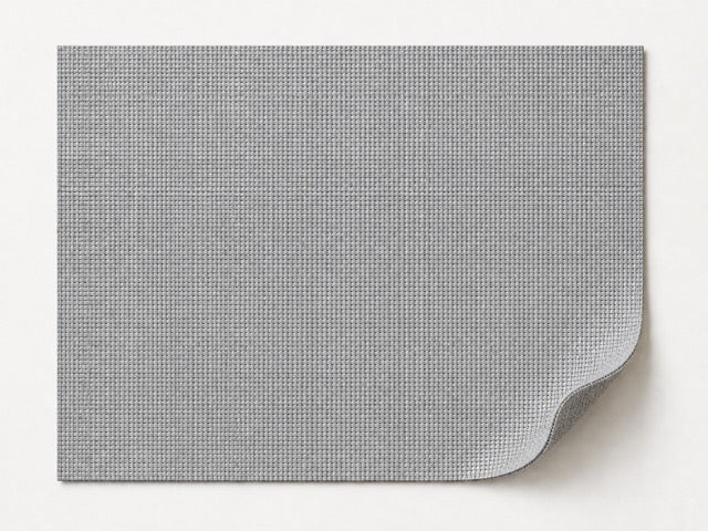 Silver mesh material colour