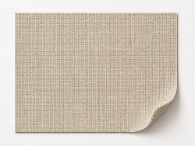 Natural linen material colour